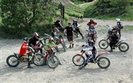 les membres du club et des copains suisses