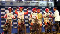 les pilotes suisses : Geiser, Graber, Robert et Teuscher.