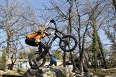 Romain attaque une belle marche