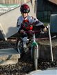 17 nov. 2012 : concours interne &agrave; Ropraz, le plus jeune en action, Th&eacute;o B.