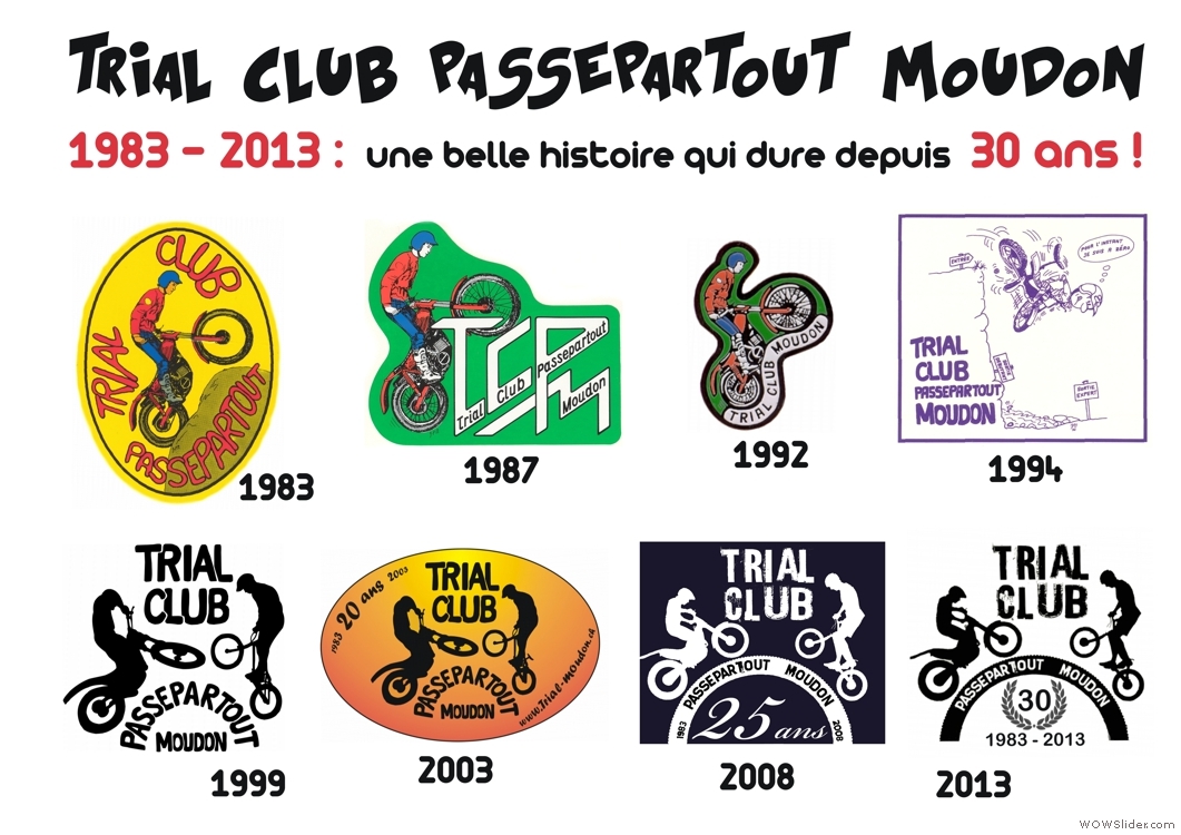 30 ans, 8 logos